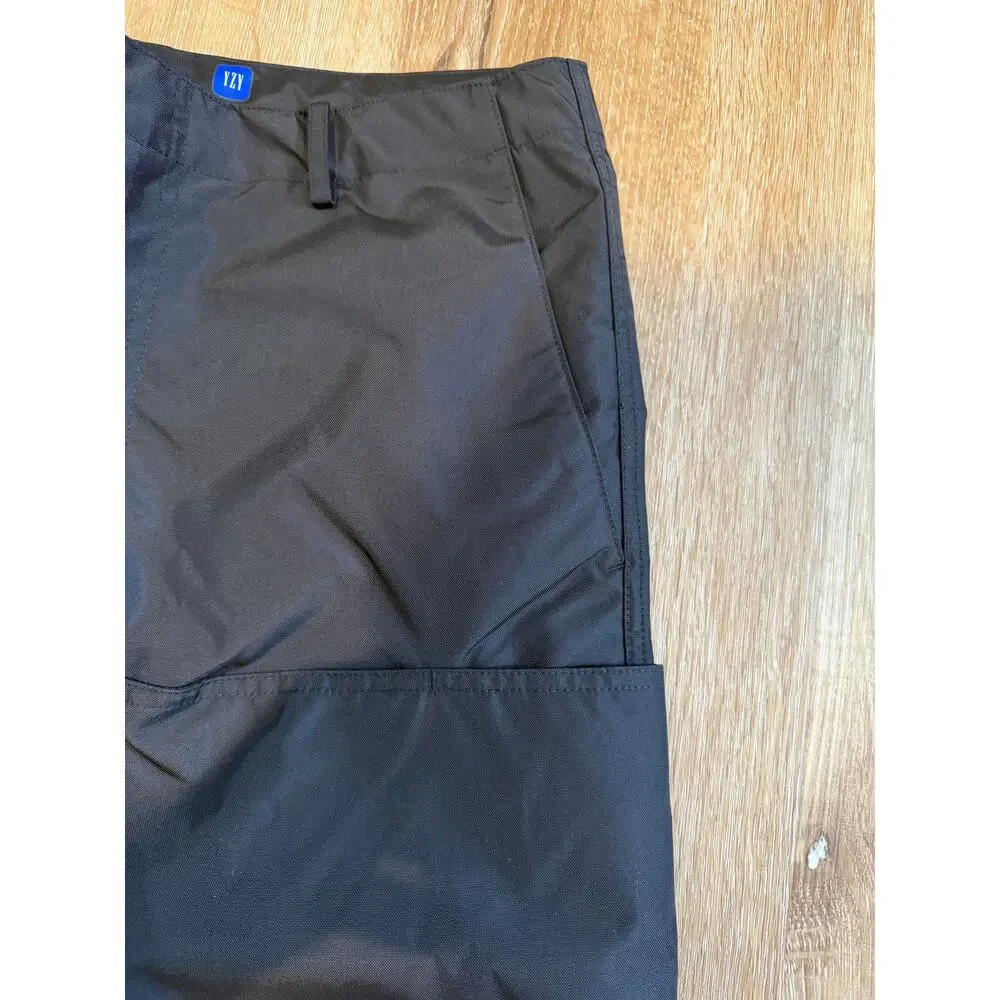 Yeezy Gap Cordura Cargo Pant Black Utility Drawstring Waist Kanye West NWT